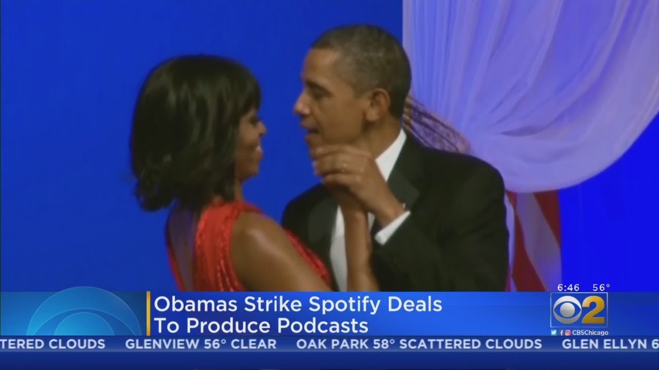 Obamas To Produce Exclusive Podcasts For Spotify