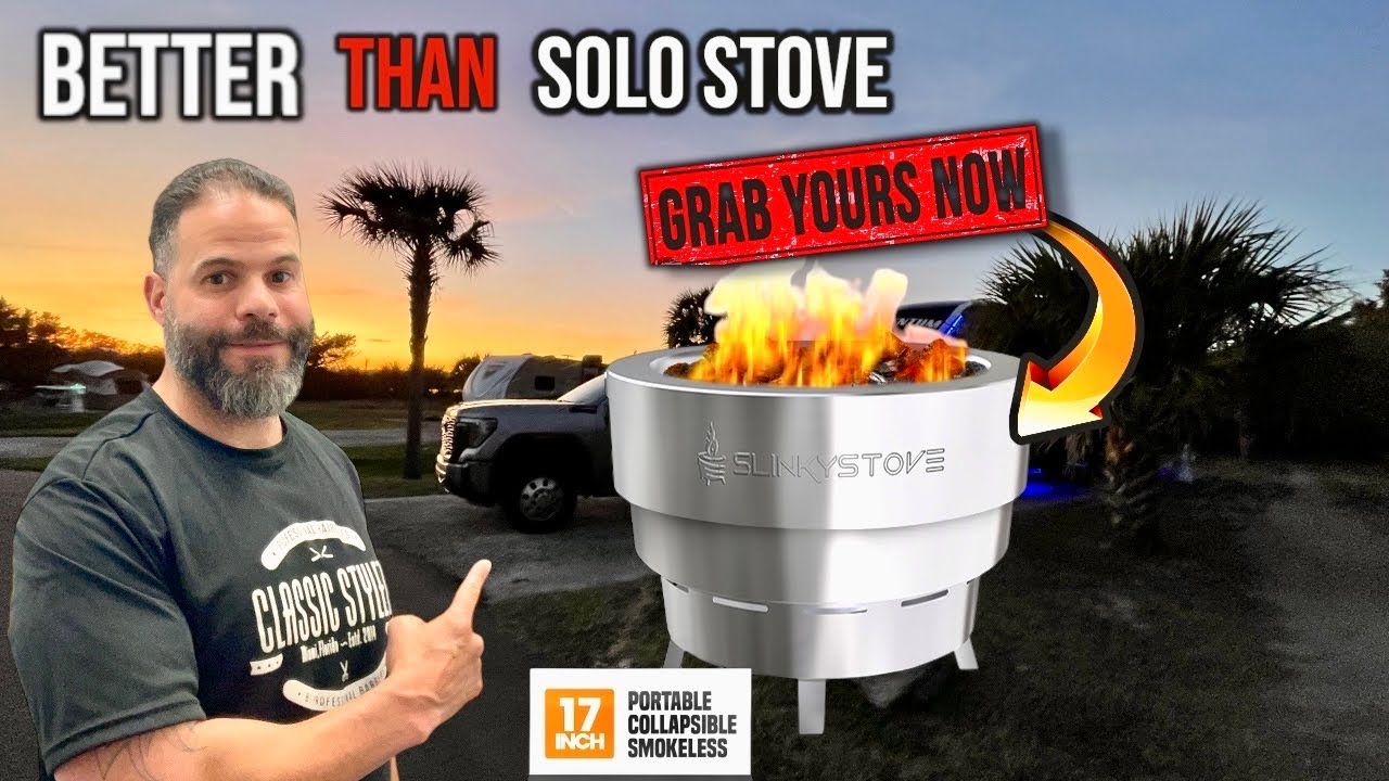 Slinky Stove : The Best Fire Pit For Camping