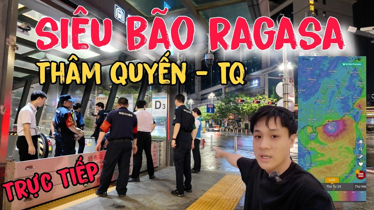 Cách Trung Quốc đối phó với SIÊU BÃO - Người dân đi đâu hết rồi?