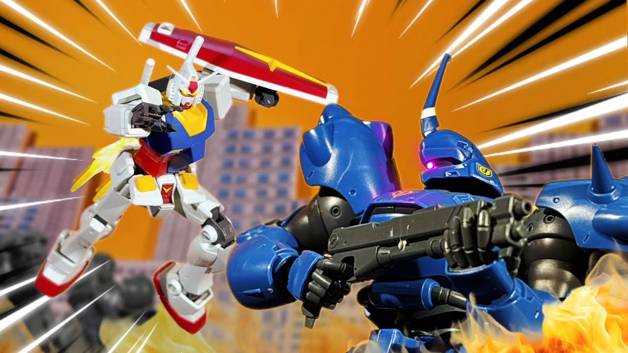 The White Demon a Gundam stop motion | WeBluedo