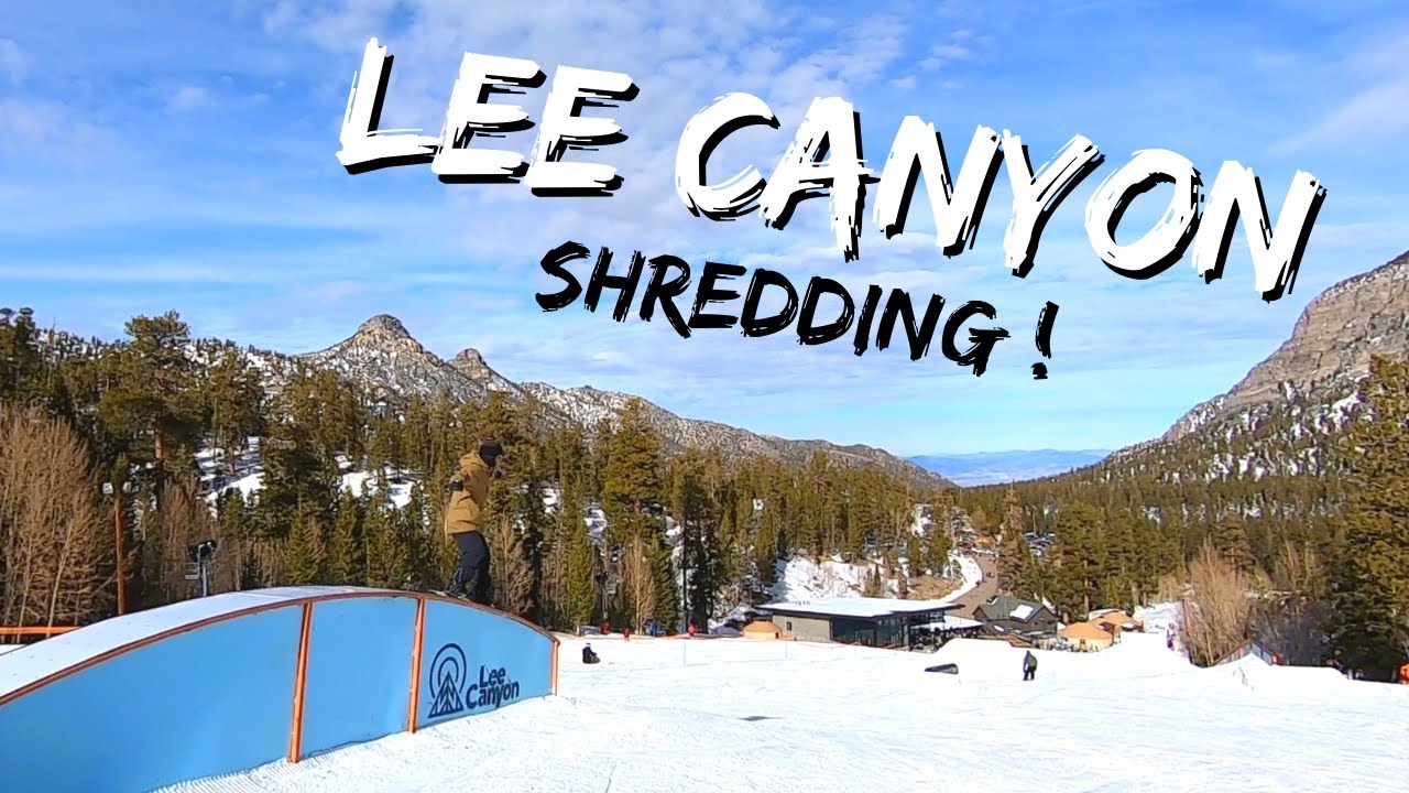 SNOWBOARDING VLOG | LEE CANYON LAS VEGAS SHREDDING 2022 !