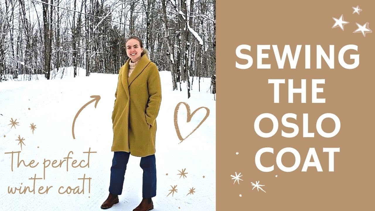Sewing a WOOL COAT | In-depth winter coat tutorial