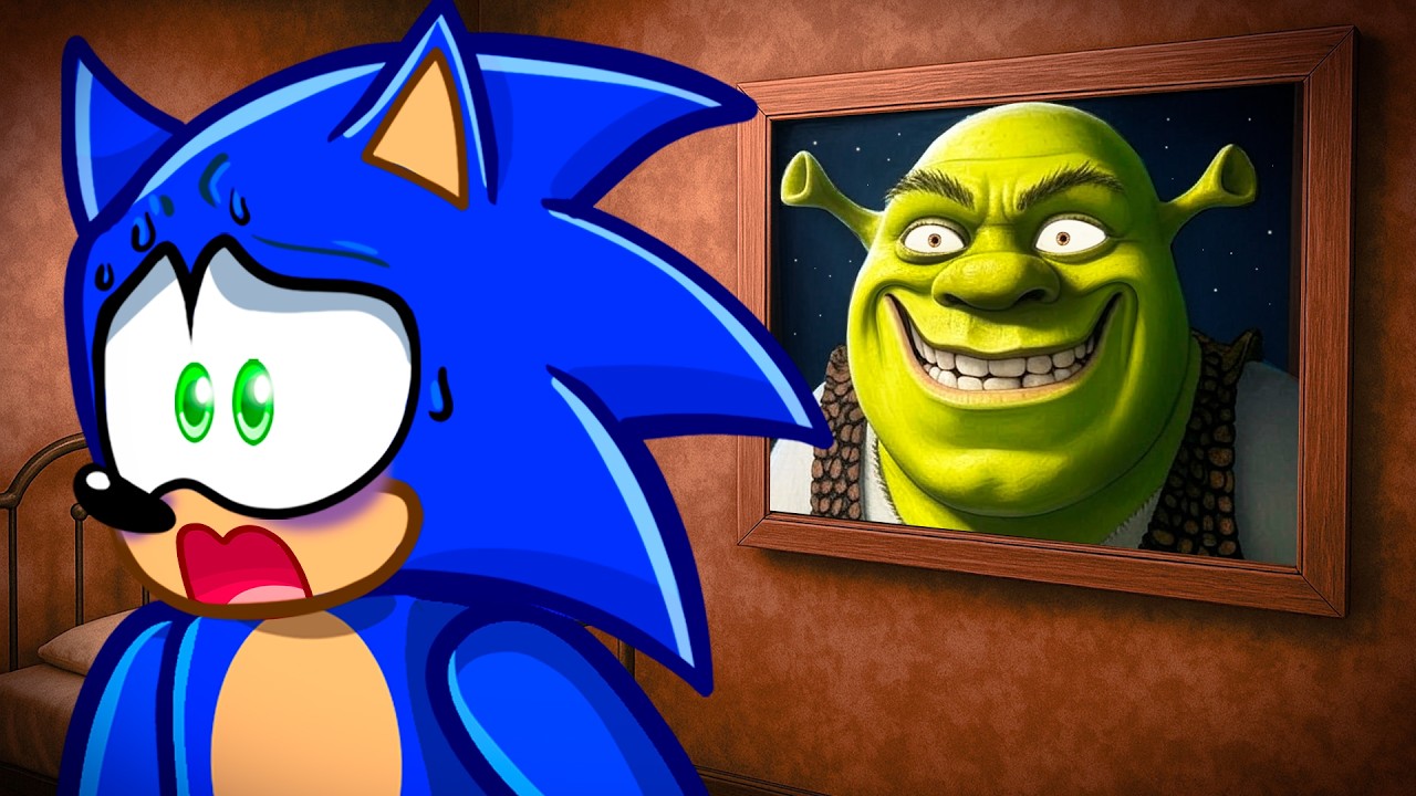 SONIC PLAYS ROBLOX SHREK HORROR GAME