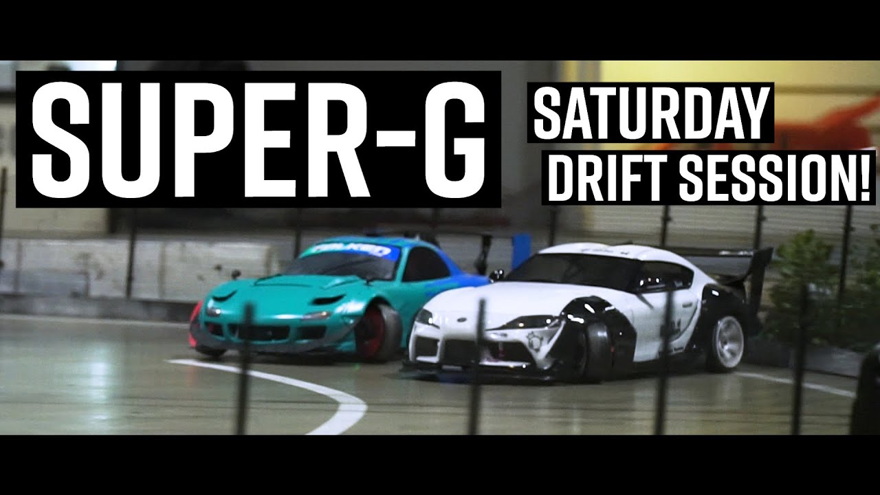 RWD RC DRIFT!! // Super-G Saturday Drift Session