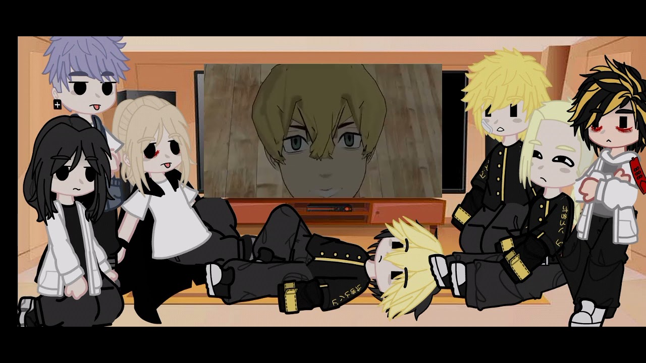 Tokyo Revengers react Takemichi e Chifuyu no psicólogo Vr {1/2}