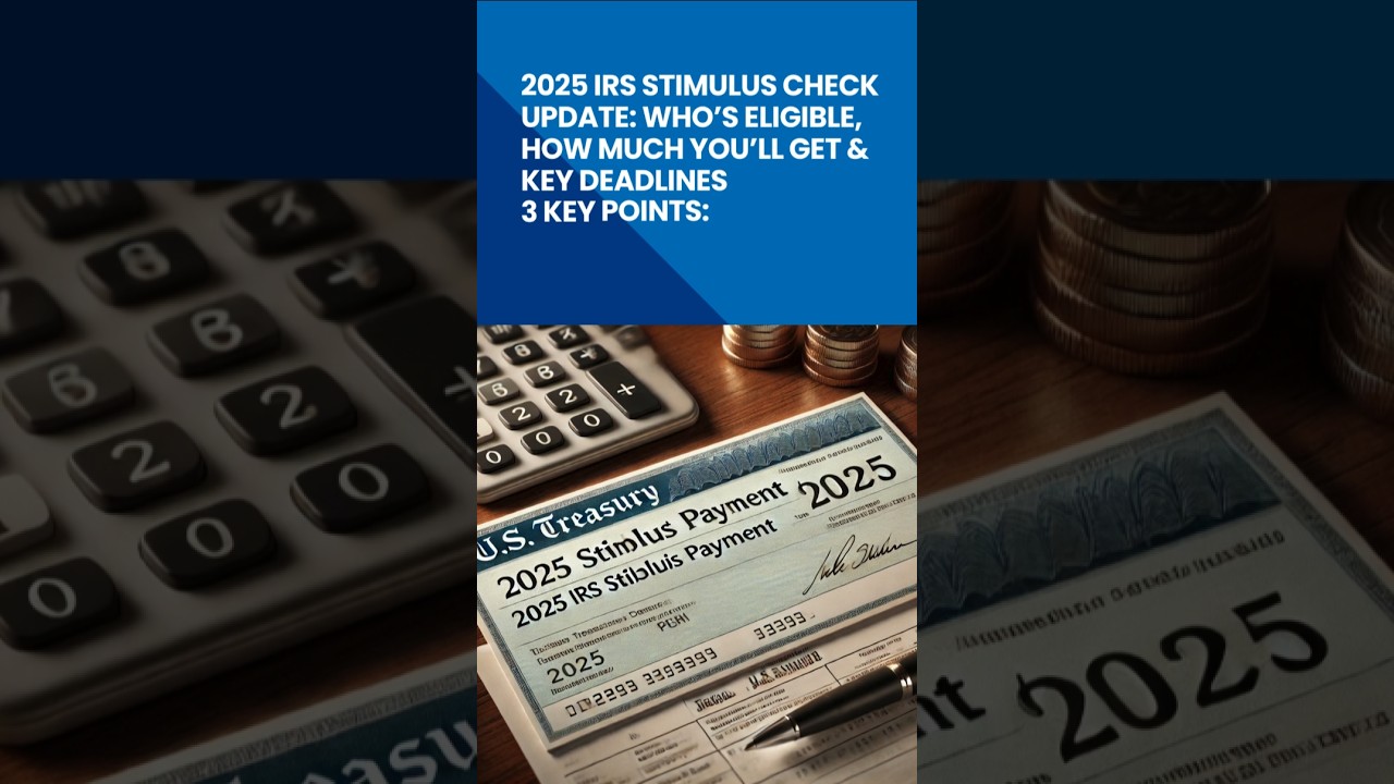 2025 IRS Stimulus Check Update: Who&rsquo;s Eligible, How Much You&rsquo;ll Get & Key Deadlines  3 Key Points: