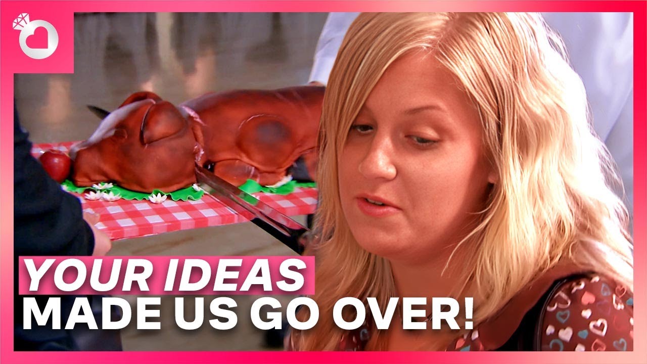 How $700 Of Tacky PIG CAKE Blew Our Careful $10,000 Budget! | Rich Bride, Poor Bride | S3 E11