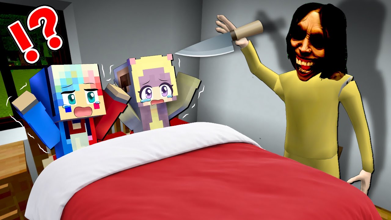 【恐怖のお泊まり会…😱】誘拐犯に命を狙われるマインクラフト🔪【マイクラ】ぽっぴんず