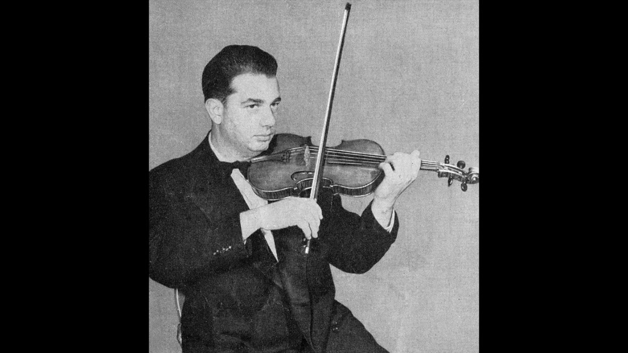 Oscar Shumsky, Milton Kaye - P. Nardini-David - Sonata for Violin & Piano Live Recital Feb 1980