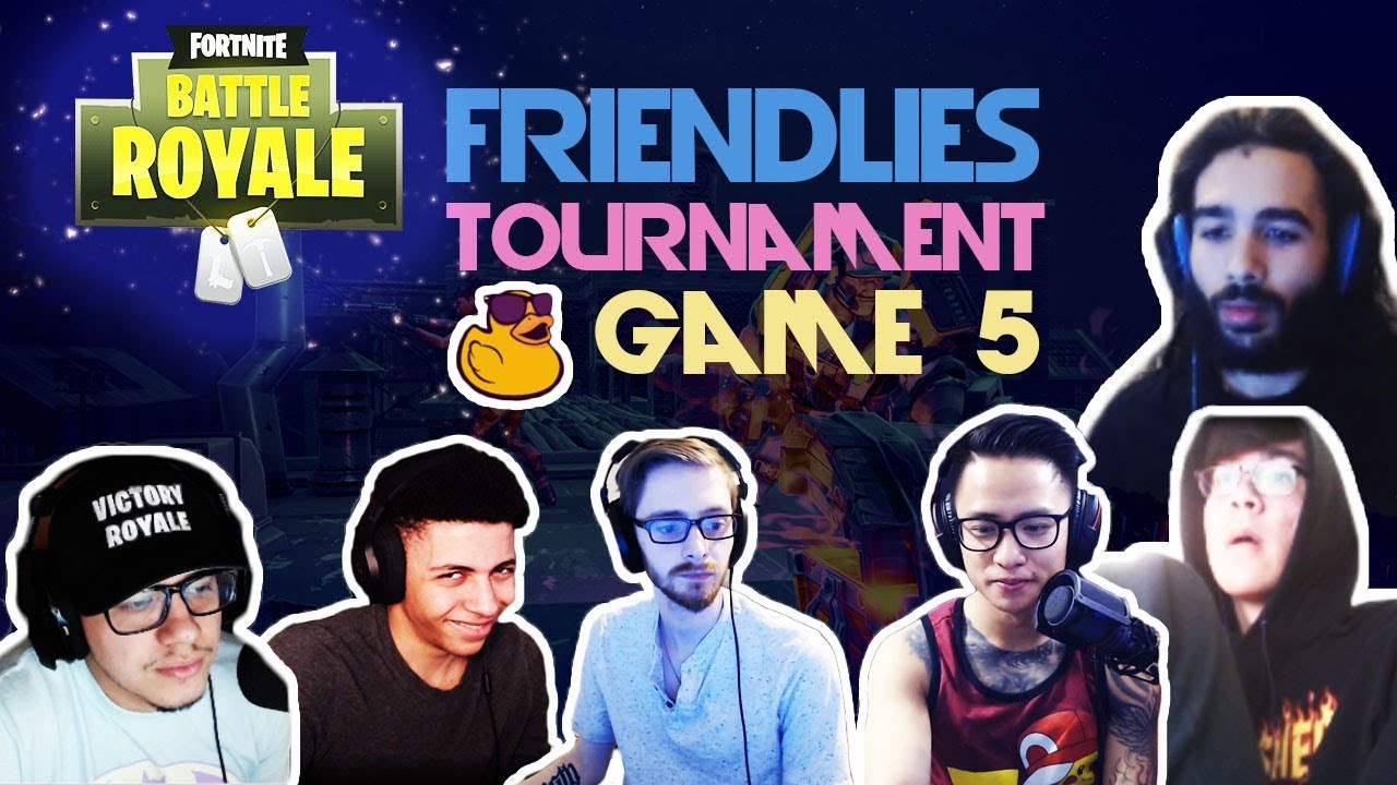 Myth Spacelyon Vape_Jesus MonsterDface Sicairos Jaomock 🏆Friendlies Tournament Game 5🏆 (Fortnite)