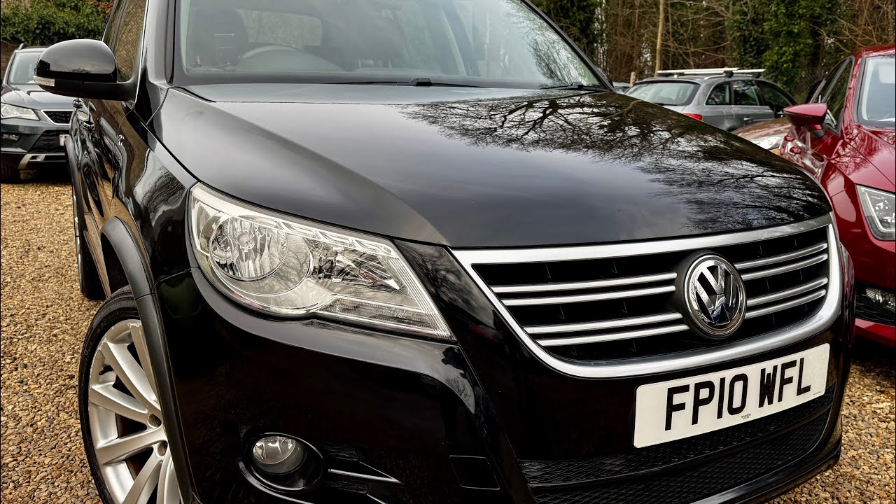 2010 Volkswagen Tiguan 2.0 TDI R-Line Automatic 4WD in Black