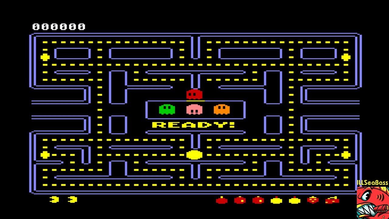 Pac-Man (Plum start) [COMMODORE 64] 58,750 🍒