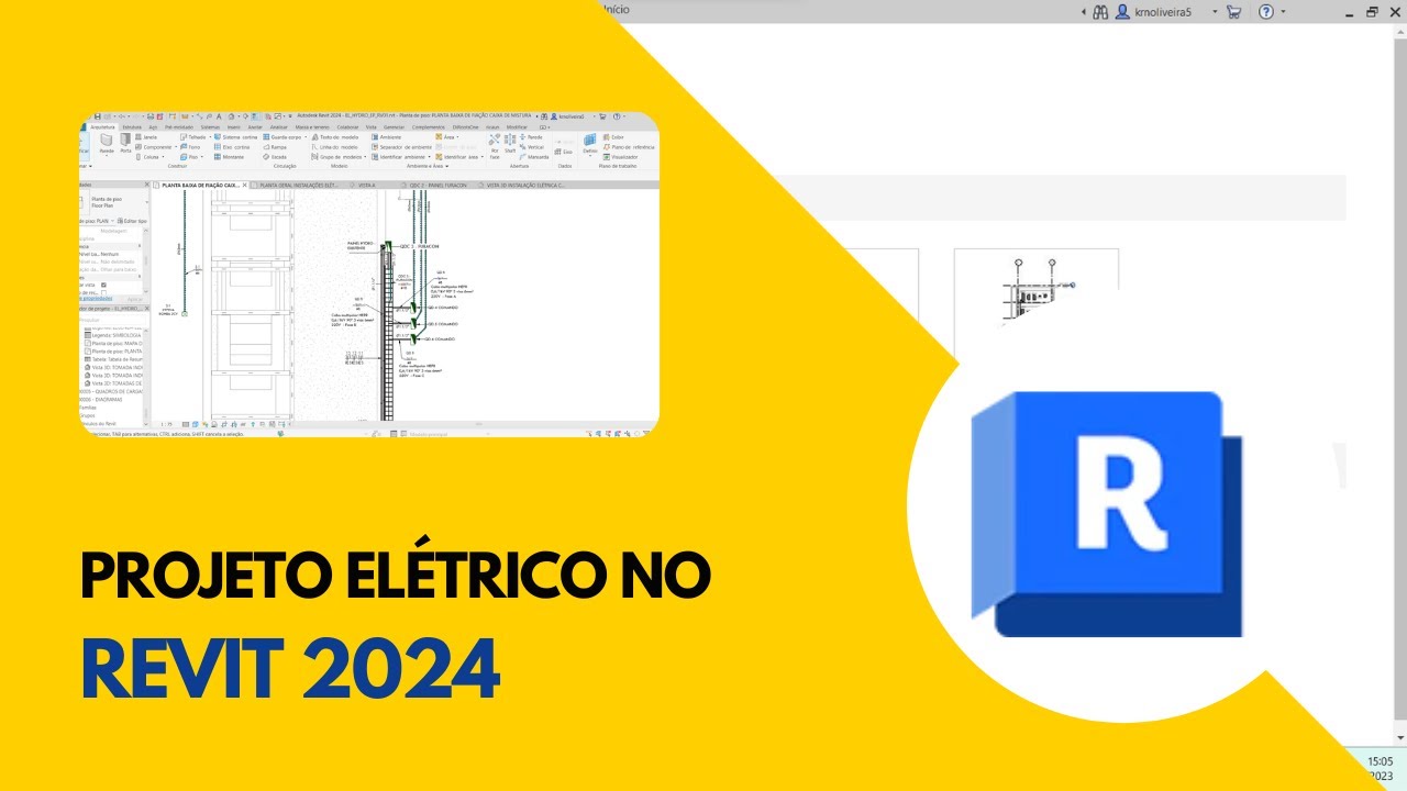 Projeto elétrico no Revit 2024 - O que mudou?