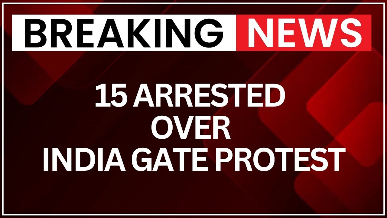 Chilli Spray Attack at India Gate: Delhi Police Take 15 Protesters Into Custody | NewsX