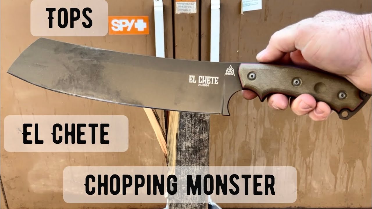 The El Chete by TOPS. Initial impressions and first chops