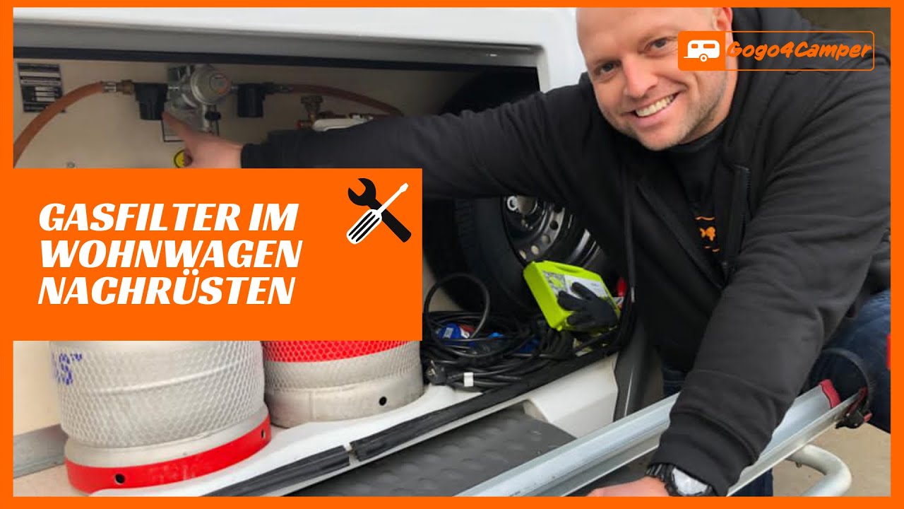 Einbau des Truma Gasfilters im Wohnwagen/ Wohnmobil - Braucht man das?| [DIY-Tipp]