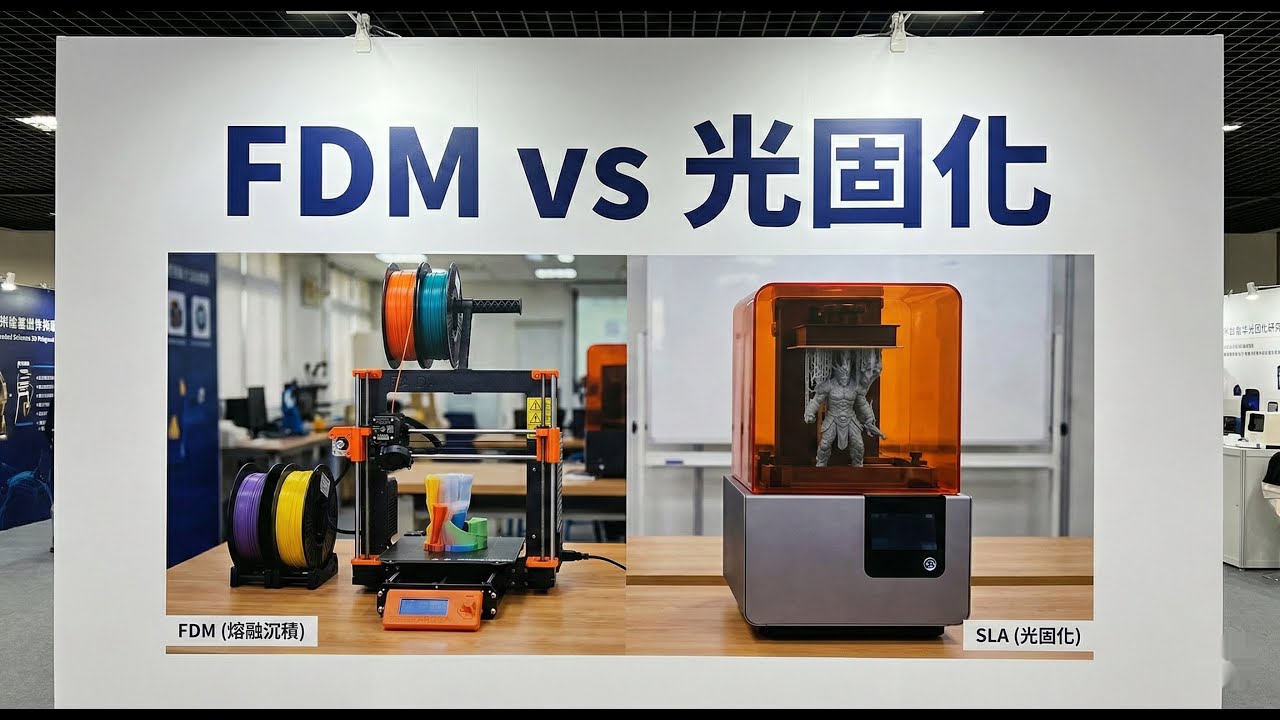 3D列印:FDM vs 光固化