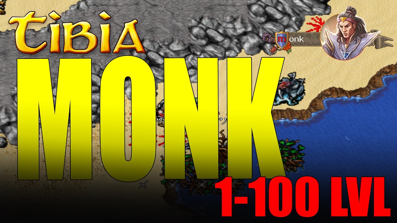 MONK 1-100LVL NA ZUPEŁNYM LAJCIE - TIBIA