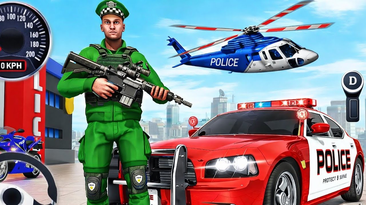 Police Cleans the City from Criminals! Ultimate Crime Fighting Action