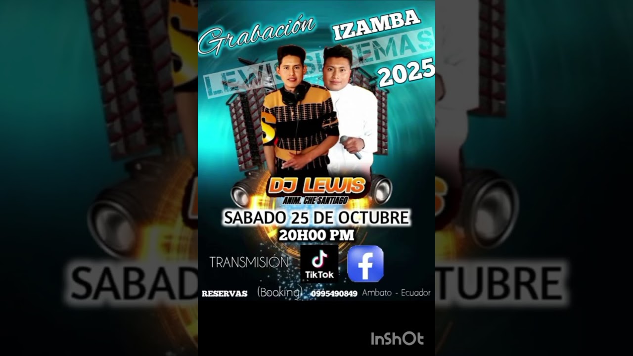 Grabación 2025 Lewis Dj Y El Che Santiago 🎧😎🎤
