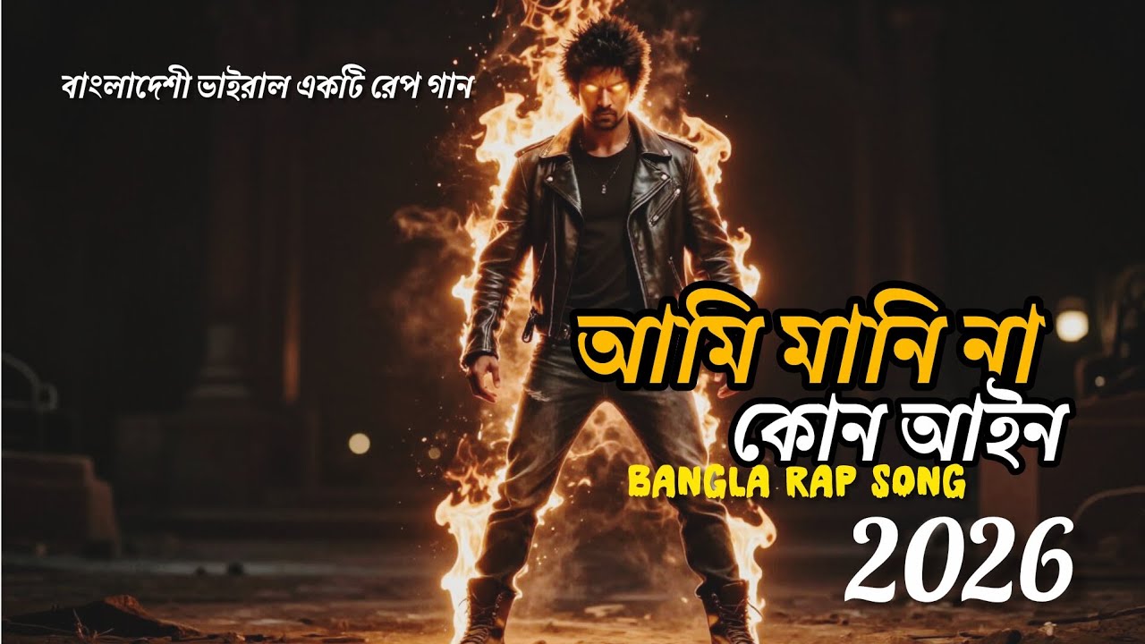 আমি মানি না কোন আইন😈 || Hard Bangla Rap Song 2026 || বাংলা গান || New Bangla song || Bangla rap song