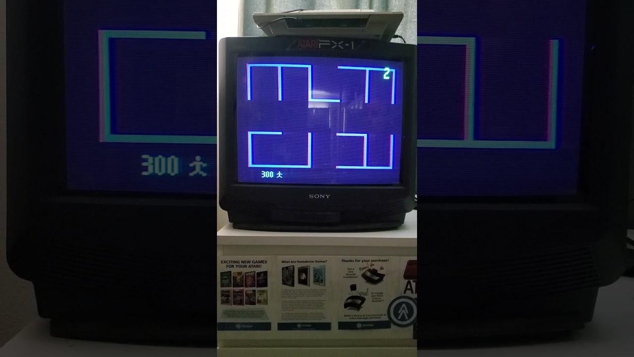 The Atari 400 Plays Berzerk