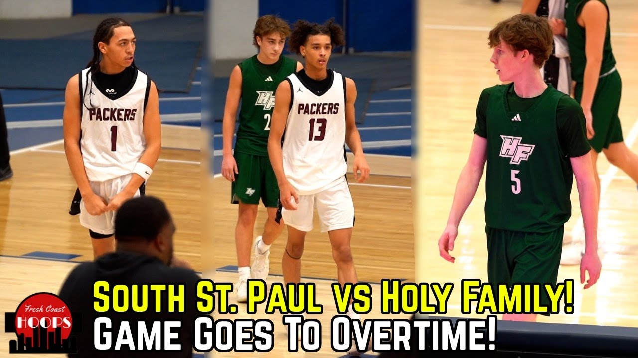 South St. Paul vs Holy Family Goes To Overtime! Full Game Highlights