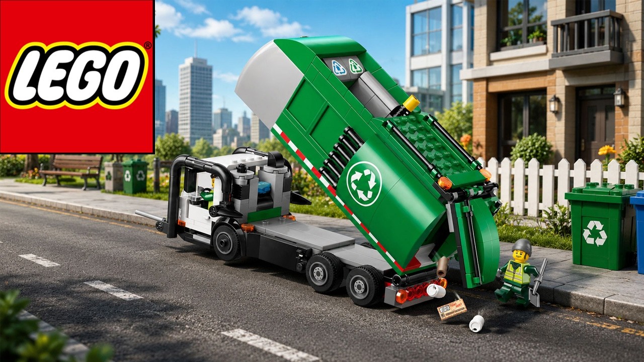 Мусоровоз LEGO City 60495