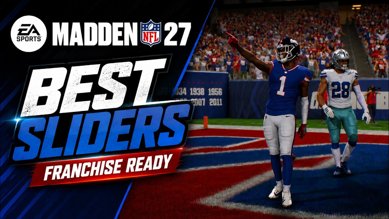 ЛУЧШИЕ настройки слайдеров для франшизы в Madden 27!
