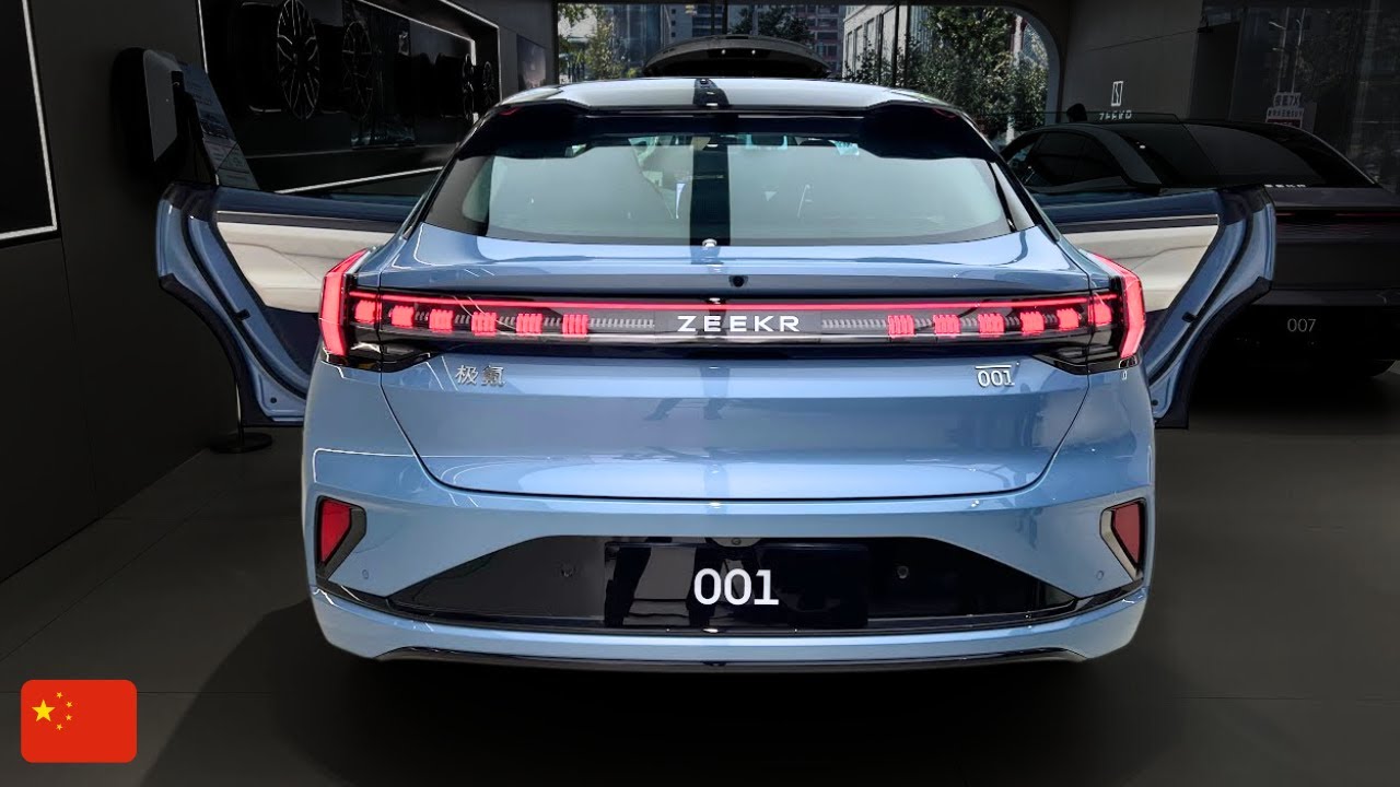 ¡El auto chino más impactante jamás hecho! ZEEKR 001