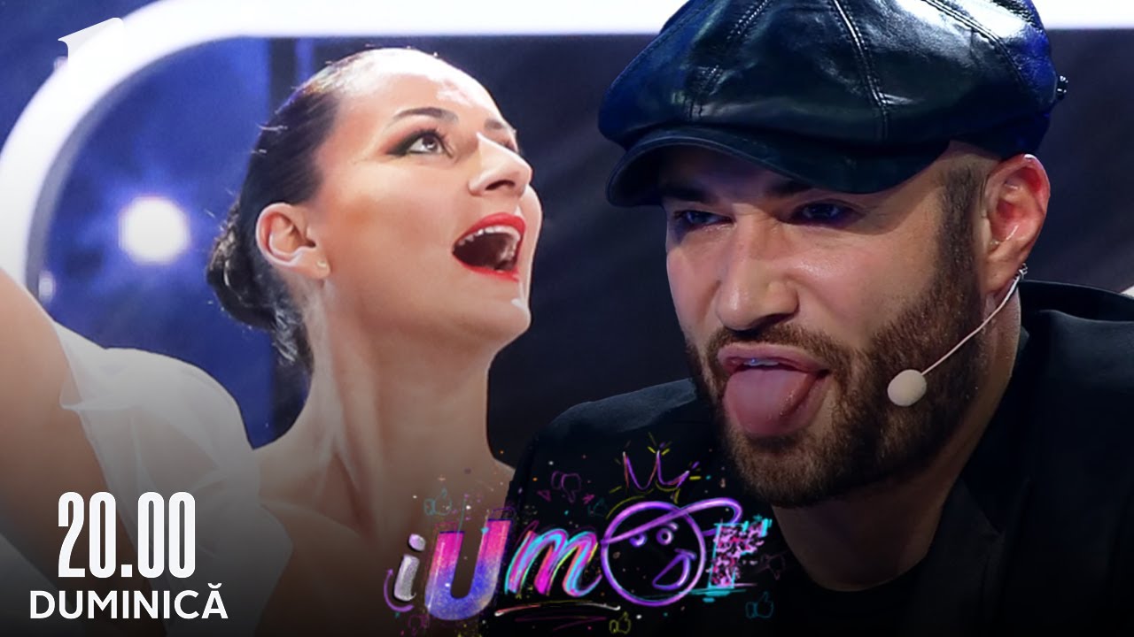 Roxana Chiperi, super moment de balet amuzant la iUmor 🤣 Nu l-a scăpat pe Bendeac din ochi