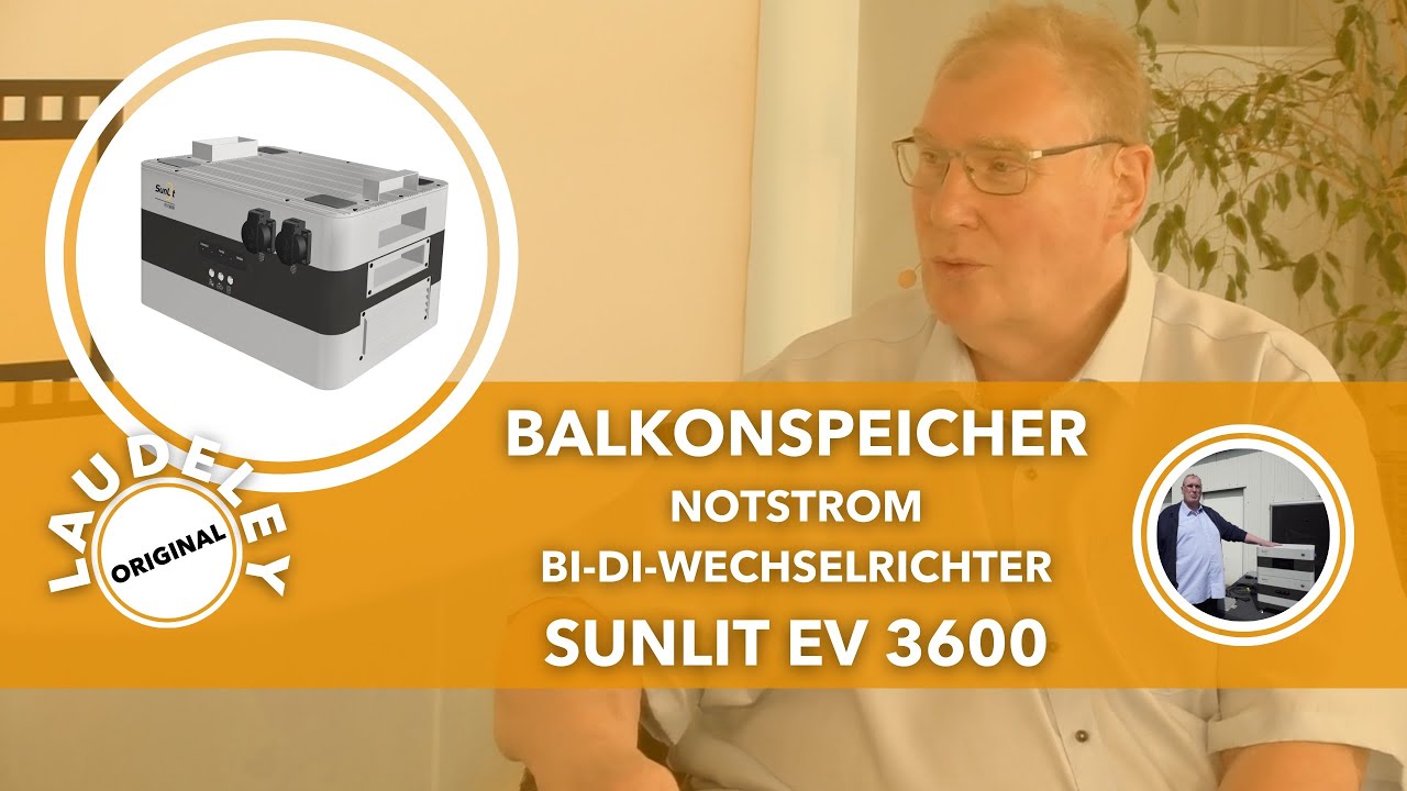 LAUDELEY:  BALKONSPEICHER NOTSTROM - BI-DI-WECHSELRICHTER