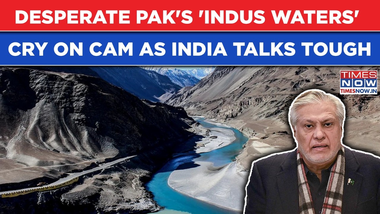 Desperate Pakistan's Indus Waters Cry On Cam As India Talks Tough| Sharif Minister Begs For Support