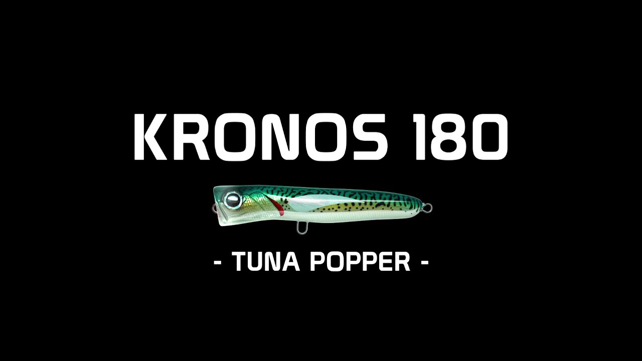 Kronos 180 - Jack Fins tuna popper.