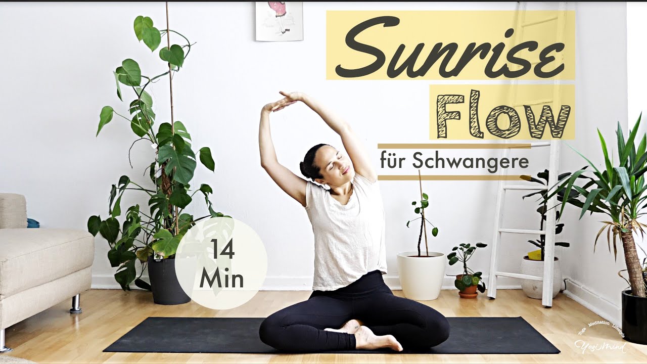 Sunrise Flow I Yoga für Schwangere I Yoga am Morgen I 14 Minuten
