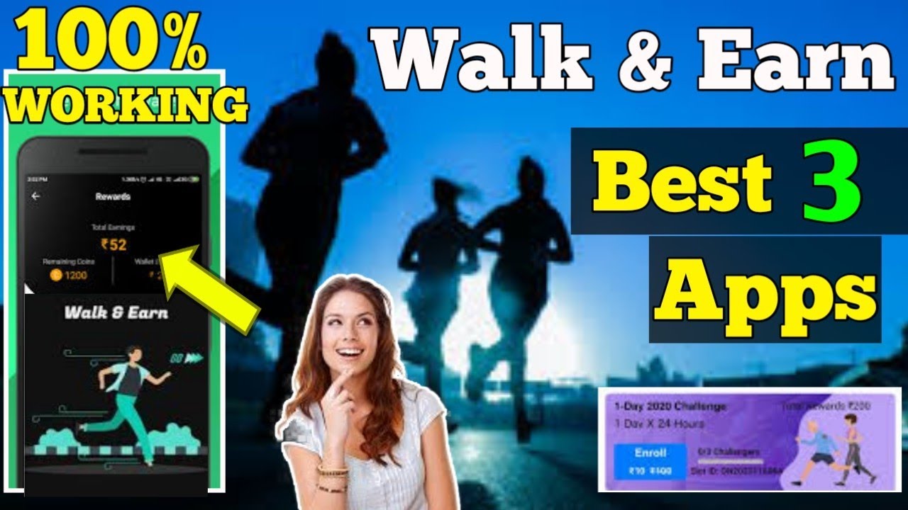 3 Best Walk and Earn Apps | How to Earn Money by Walking | Online earning App | Online Walking App