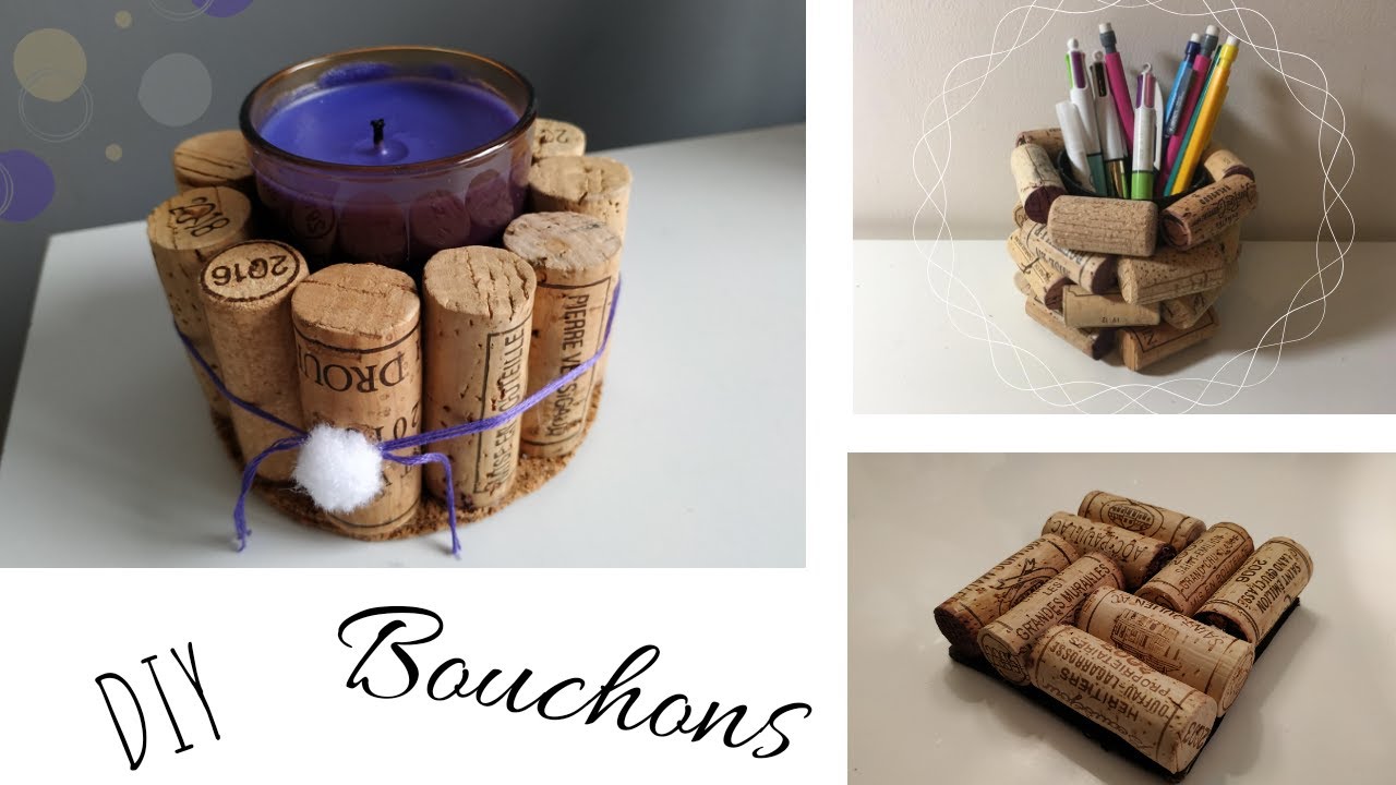 DIY Recyclage Bouchons en Liège #1 // DIY&CO