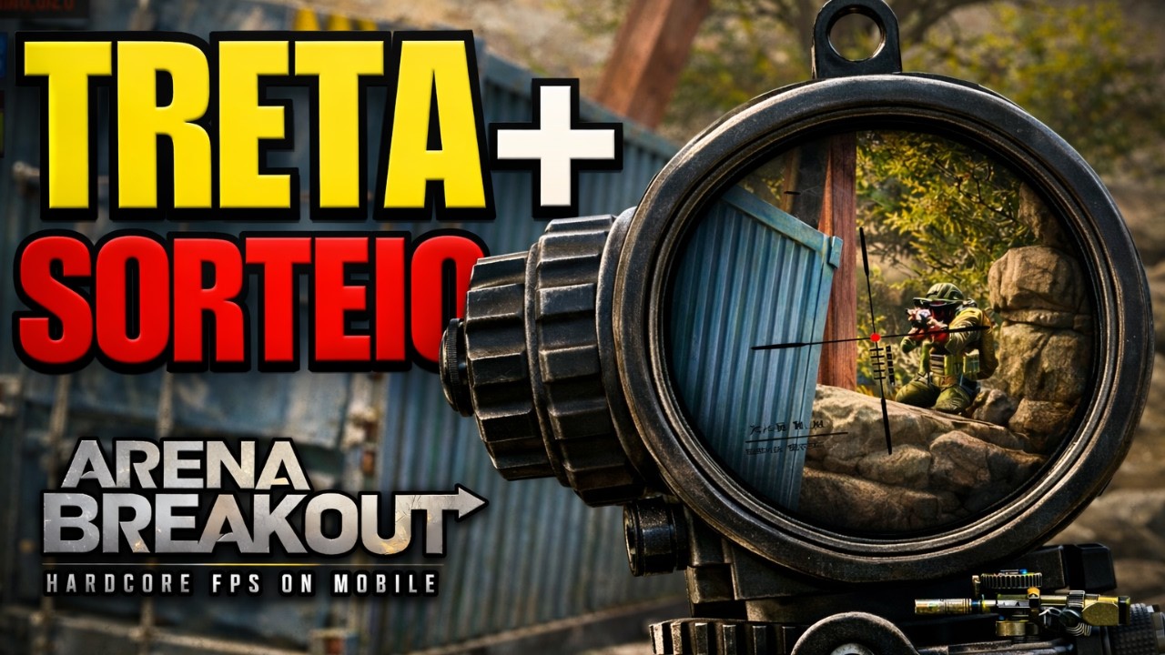 ELIMINANDO SQUAD NA PURA ESTRATÉGIA + SORTEIO || POCO X7 PRO || ARENA BREAKOUT GLOBAL
