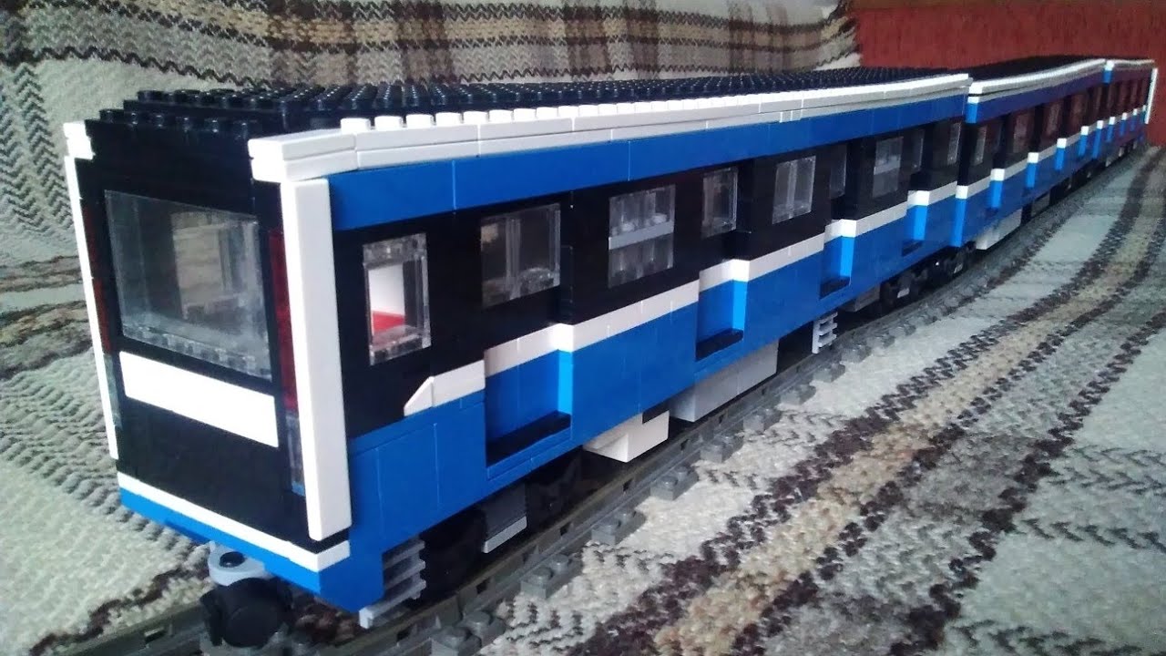 Lego метропоезд Юбилейный (81-722/723/724)