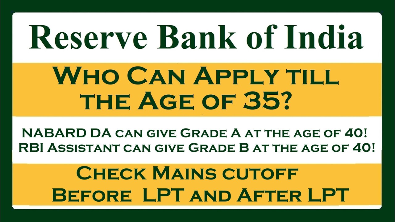 NABARD DA Can Apply to NABARD Grade A at the Age of 40 Also!