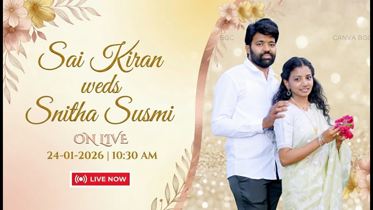 SAI KIRAN weds  SUNITHA SUSMI