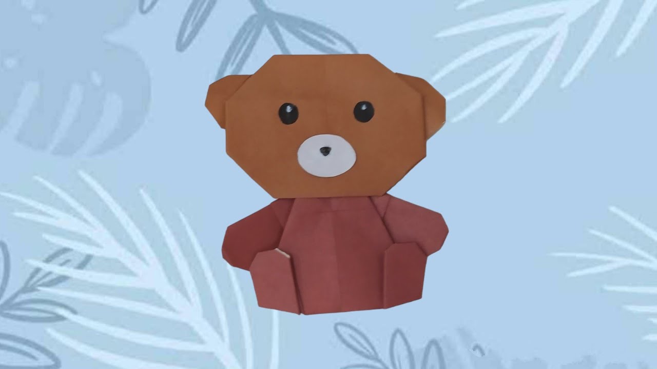 Origami teddy bear | origami bear