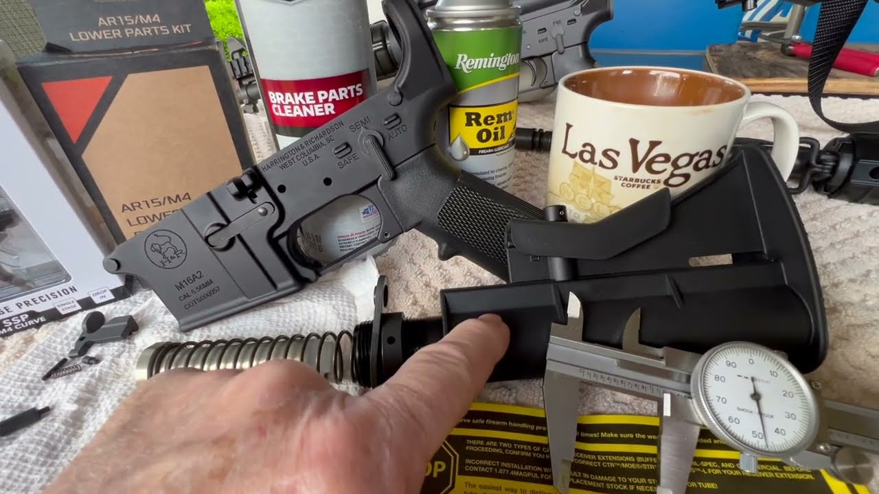 Colt M16A2 Carbine 727/RO727 Retro H&R COTS Lower Completed!