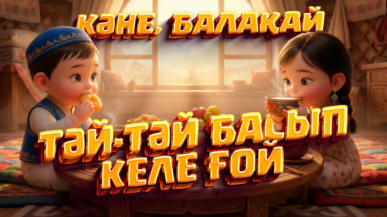Кәне, балақай, тәй-тәй басып келе ғой🥳😍