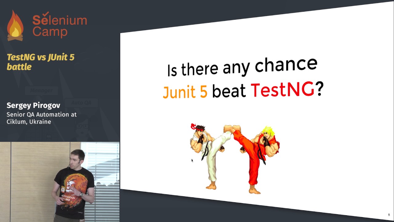 TestNG vs JUnit 5 battle (Sergey Pirogov, Ukraine)