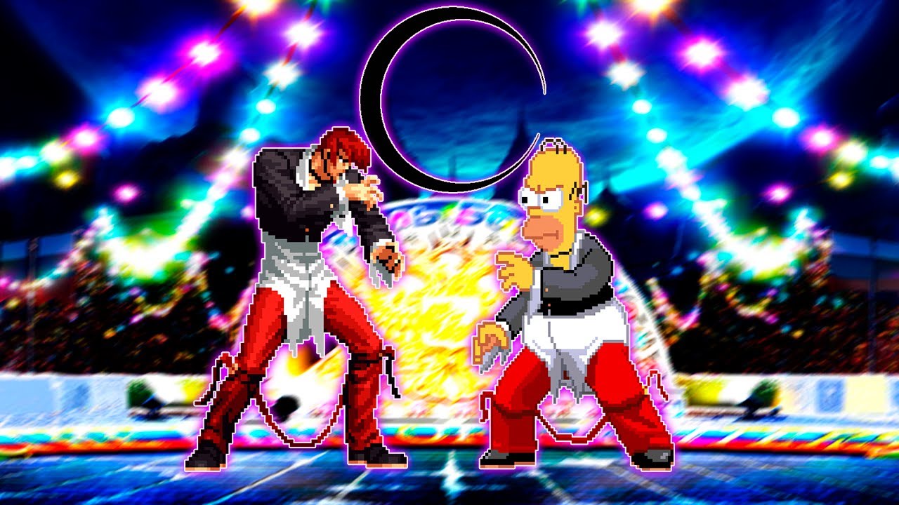 [KOF Mugen] Iori Yagami VS Homero Yagami??