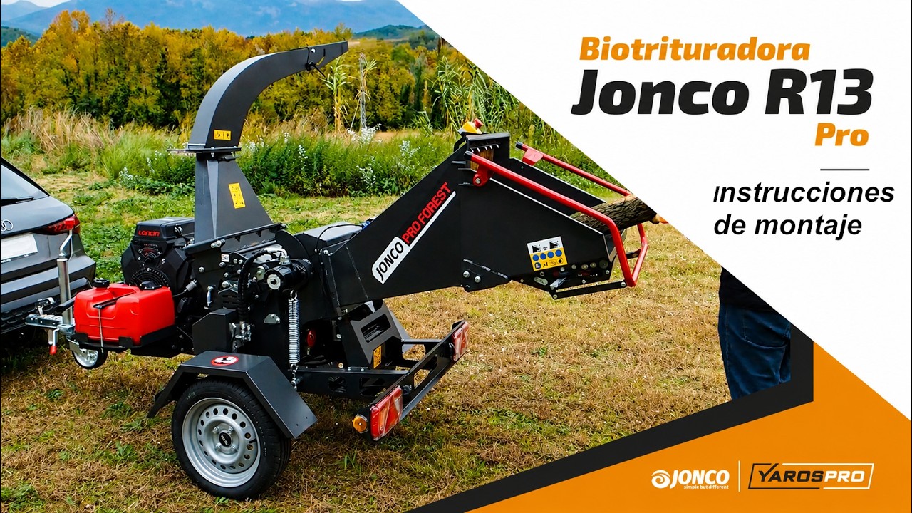 Biotrituradora profesional Jonco R13 Pro