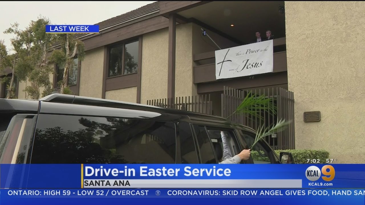 Coronavirus: Rev. Robert Schuller To Hold Pop-Up Drive In Church Service On Easter Sunday