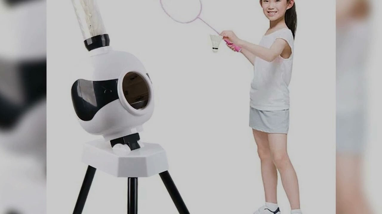 A must-have product! Automatic Badminton Service Machine Robot Adult Kid Gift Portable Outdoor Ind