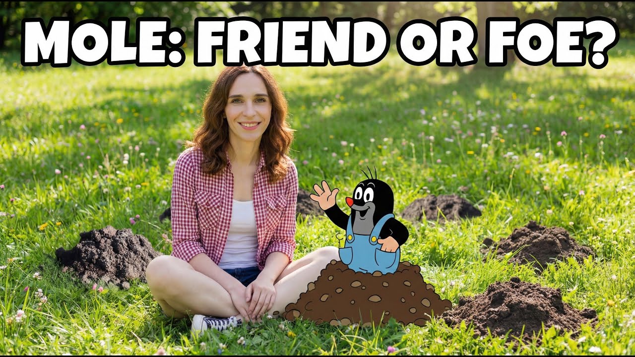 Крот: садовый вредитель или недооцененный помощник садовника? ⛏️ 🌱